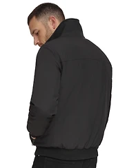 Calvin Klein Men's Flex Tech Water-Resistant Bomber Jacket