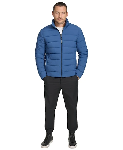 Calvin Klein Men's Quilted Infinite Stretch Water-Resistant Puffer Jacket