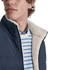 Dkny Men's Quilted Fleece-Lined Full-Zip Puffer Jacket