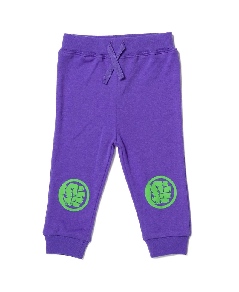 Avengers Baby Boys Cosplay Bodysuit Pants and Hat 3 Piece Outfit Set