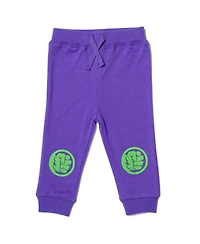 Avengers Baby Boys Cosplay Bodysuit Pants and Hat 3 Piece Outfit Set