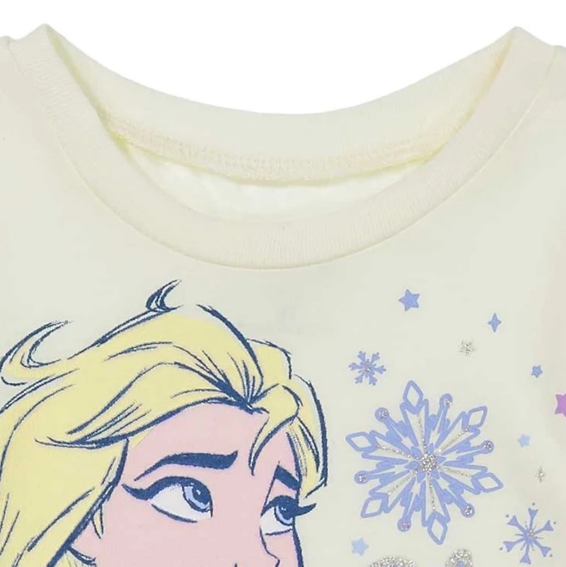 Frozen Toddler Girls Peplum T-Shirt and Leggings Outfit Set