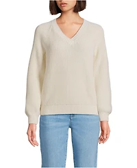 Lands' End Women's Drifter Balloon Sleeve Sweater