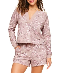 Adore Me Women's Lesley Sweatshirt & Shorts Set