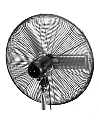 Vie Air 30 Inch Industrial Heavy Duty Pedestal Oscillating Metal Stand Fan