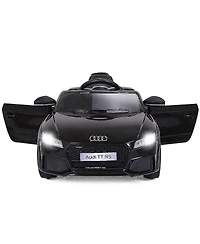 Gymax 12V Audi Tt Rs Electric Kids Ride On Car Licensed Remote Control MP3 Black