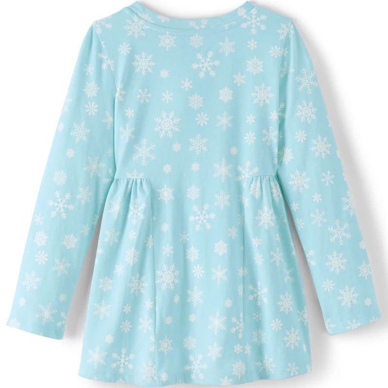 Lands' End Girls Long Sleeve Tunic Top