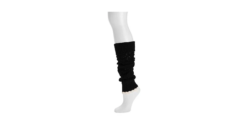 Muk Luks Women's Tall Pointele Leg Warmer