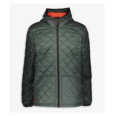 Oosc Men's Grey Glacier Thermolite Insulated Jacket
