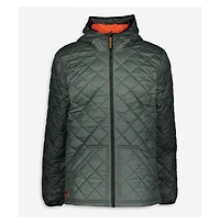 Oosc Men's Grey Glacier Thermolite Insulated Jacket