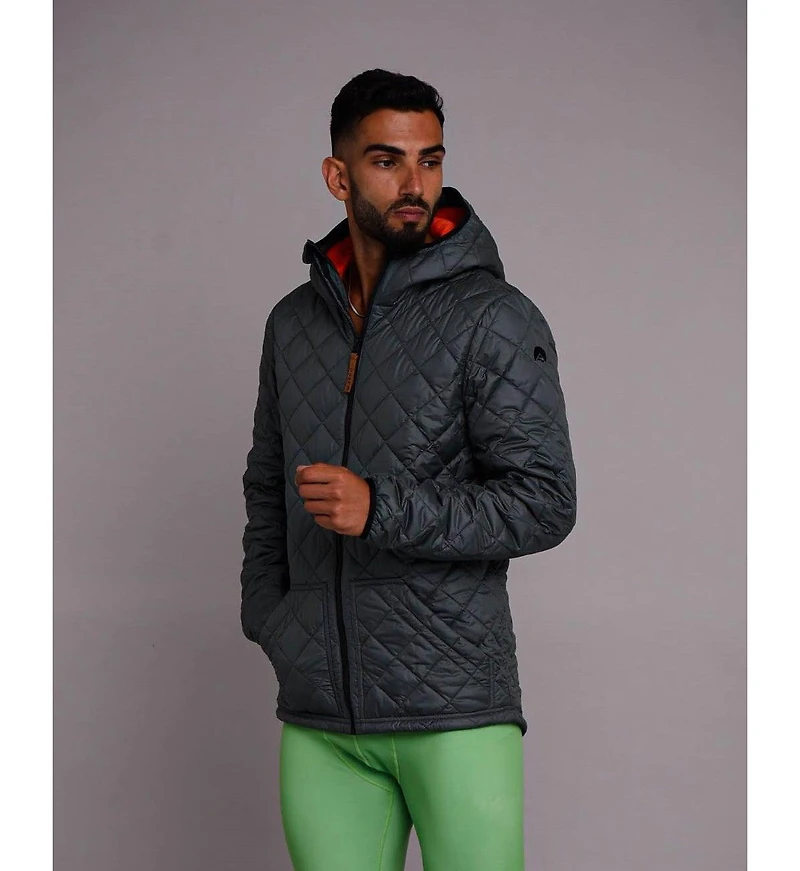Oosc Men's Grey Glacier Thermolite Insulated Jacket