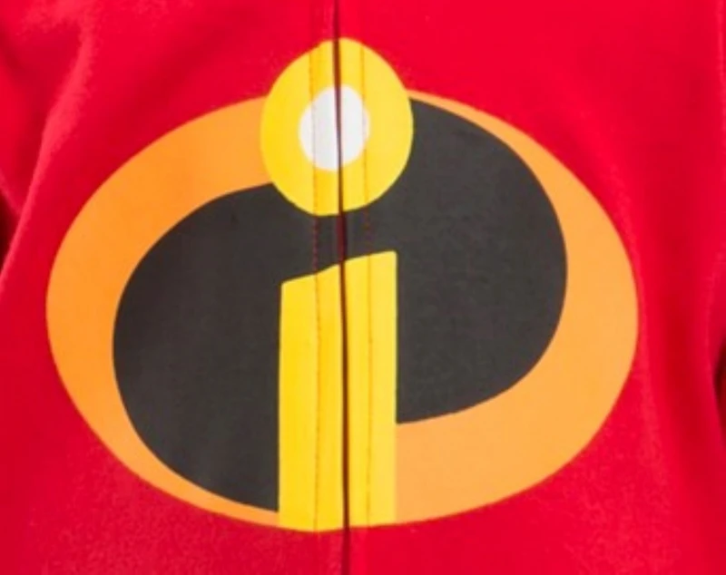 Incredibles Toddler Boys Disney Mr. Incredible Zip Up Cosplay Coverall