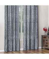 Chanasya Premium 2-Panel Floral Jacquard Textured Beige Curtains with Grommets for Windows Living Room Bedroom Office