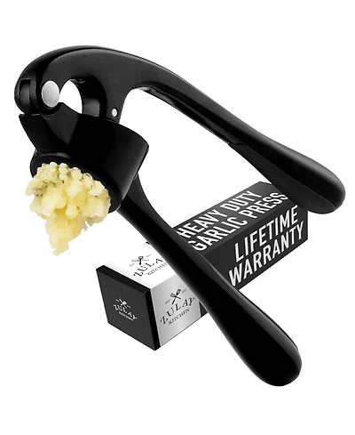 Premium Garlic Press - Durable Masher with Soft, Easy to Squeeze Handle
