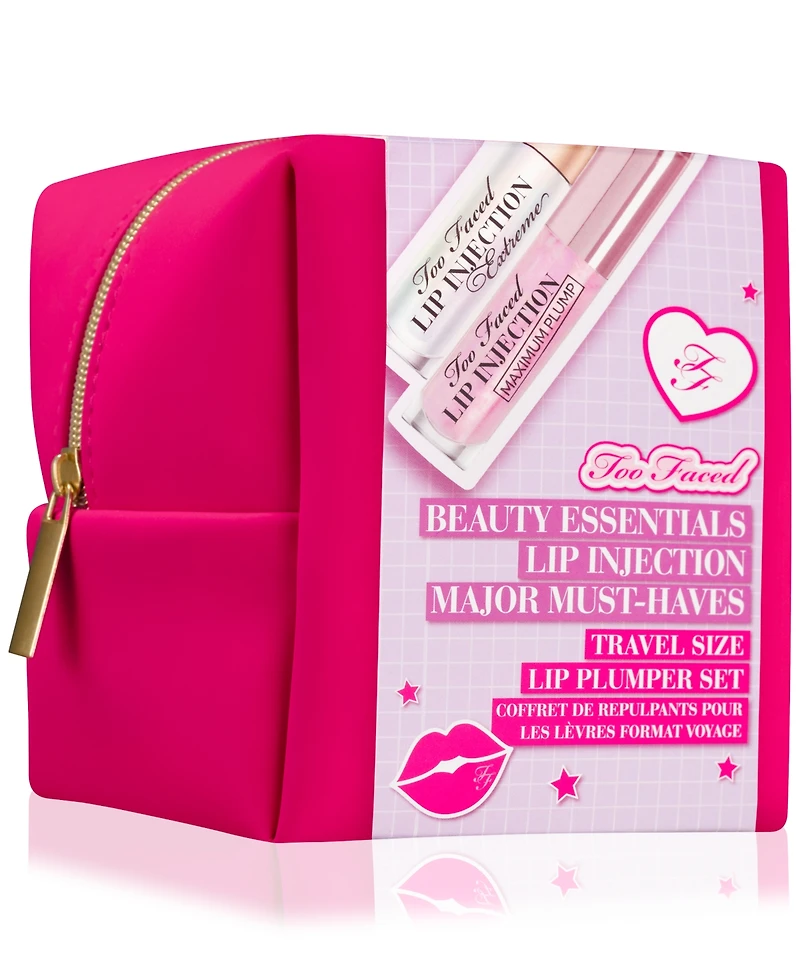 Too Faced 2-Pc. Beauty Essentials Lip Injection Major Must-Haves Lip Plumper Set