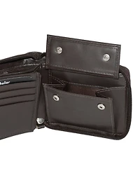 Club Rochelier Men's Zip Around Billfold Wallet