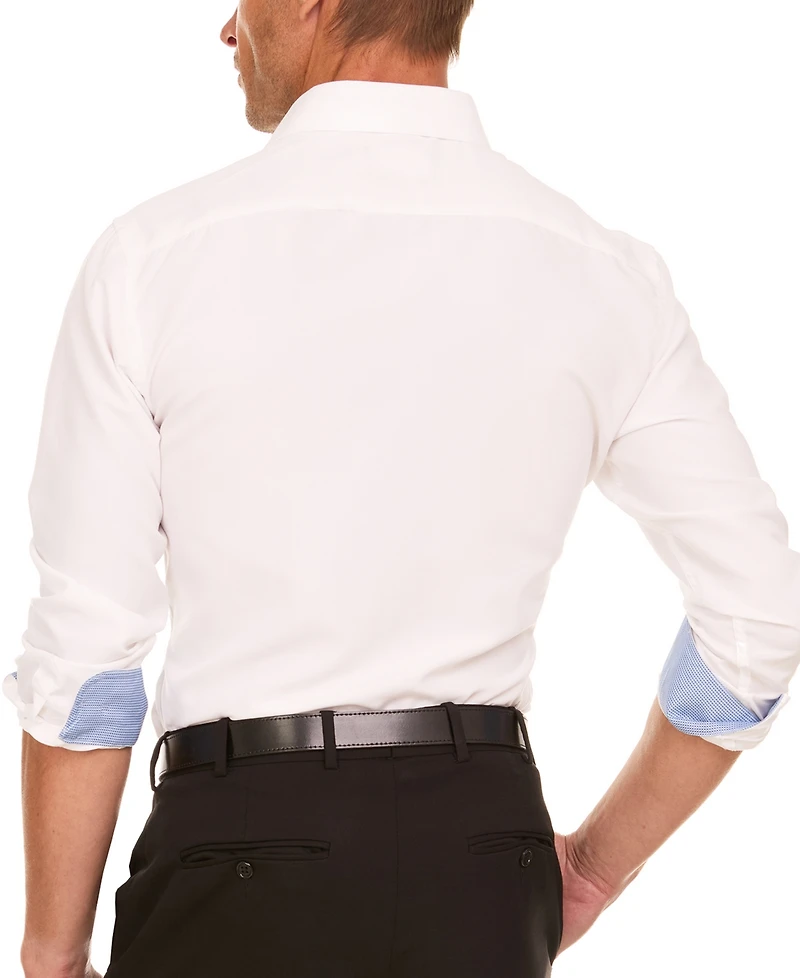 Nicole Miller Men's Slim-Fit Dress Shirt