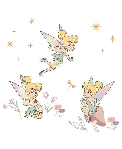 Bedtime Originals Disney Baby Tinker Bell Garden/Floral Wall Decals/Stickers
