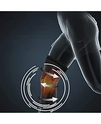 Powerlix Knee Brace Sleeve (Pair) for Pain & Sports - Medium
