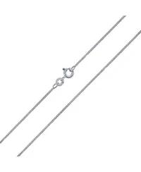 Bling Jewelry Unisex Thin 2MM Strong Simple Miami Cuban Curb Chain Necklace .925 Sterling Silver