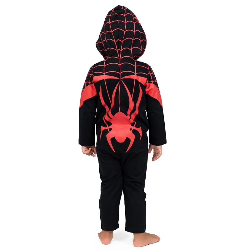 Avengers Toddler Boys Marvel Captain America Iron Man Zip Up Cosplay Coverall