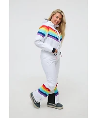 Oosc Women's Rainbow Road Curved Female Ski Suit