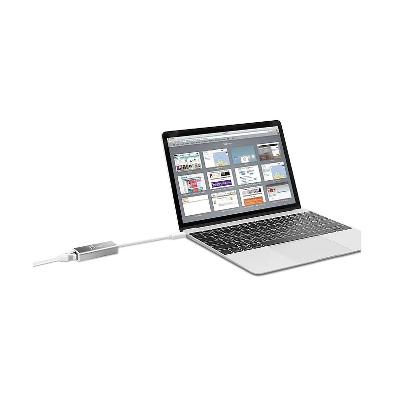 j5create JCE133G Usb Type-c to Gigabit Ethernet Adapter