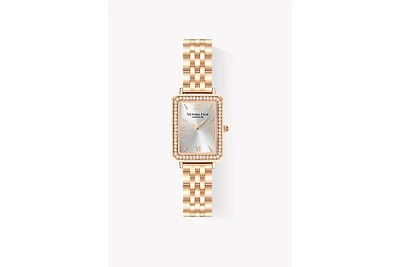 Women's Crystals Stainless Steel Bracelet Watch 22×28mm Westminster Victoria Hyde