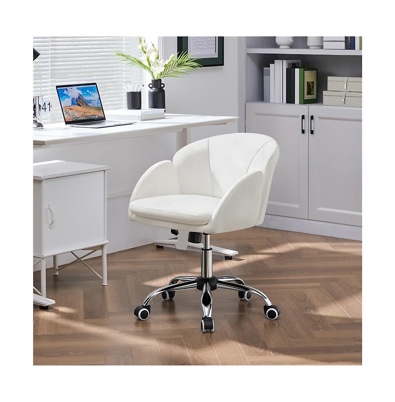 Yaheetech Cute Desk Chair Makeup Vanity for Home Office
