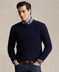 Polo Ralph Lauren Men's Wool-Cashmere Cable-Knit Sweater