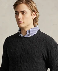 Polo Ralph Lauren Men's Wool-Cashmere Cable-Knit Sweater