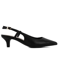 Jones New York Women's Charla Kitten Heel Slingback Pumps