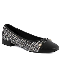 Jones New York Women's Marios Snip Cap Toe Ballet Flats