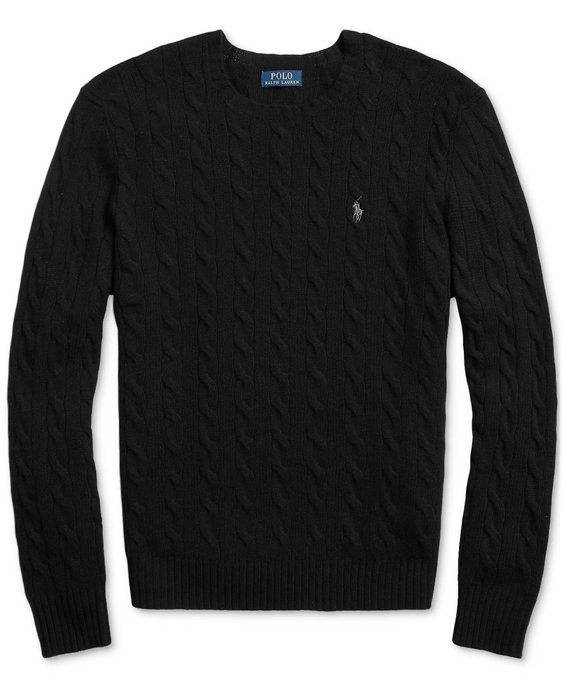 Polo Ralph Lauren Men's Wool-Cashmere Cable-Knit Sweater