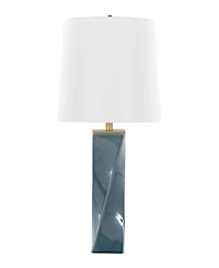 LumiSource 27" Ceramic Grandview Gallery Curvo Square Table Lamp