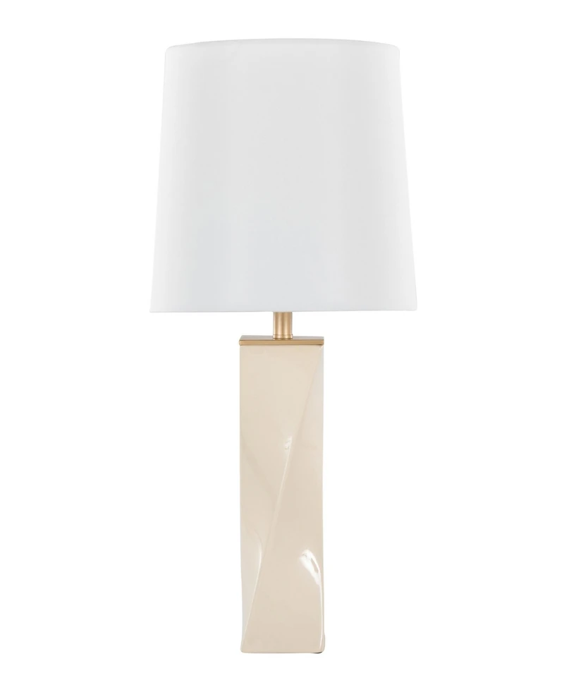 Lumisource 27" Ceramic Grandview Gallery Curvo Square Table Lamp
