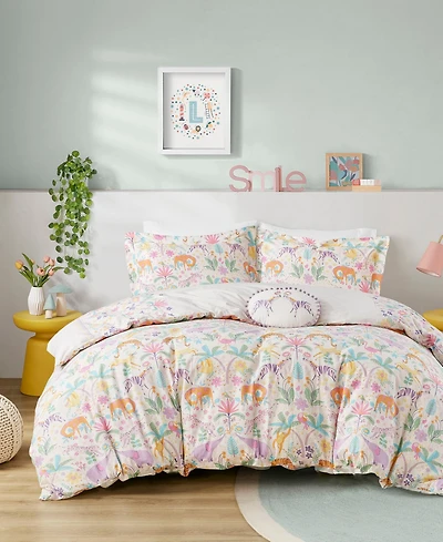 Intelligent Design Lulu Floral Reversible 4-Pc. Duvet Cover Set, Full/Queen
