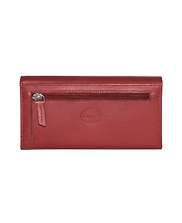 Ladies Large Clutch Wallet w/ Removable Checkbook