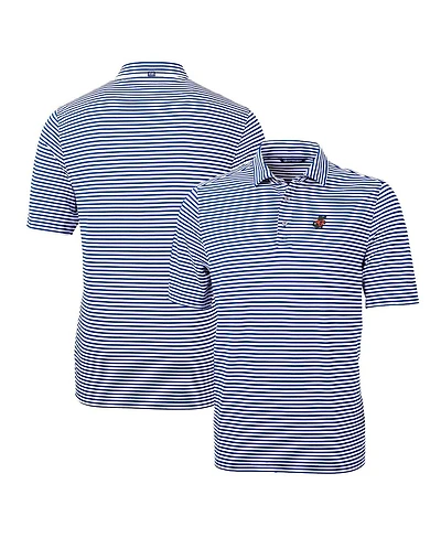 Cutter & Buck Men's Florida Gators Throwback Logo Virtue Eco Pique Stripe Polo