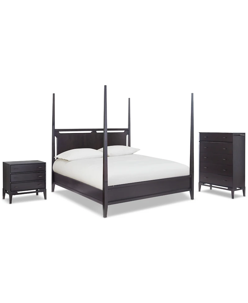 Addelyn 3 Pc. Set (California King Poster Bed