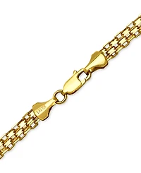 Polished Bismark Link 18" Statement Necklace in 10k Gold