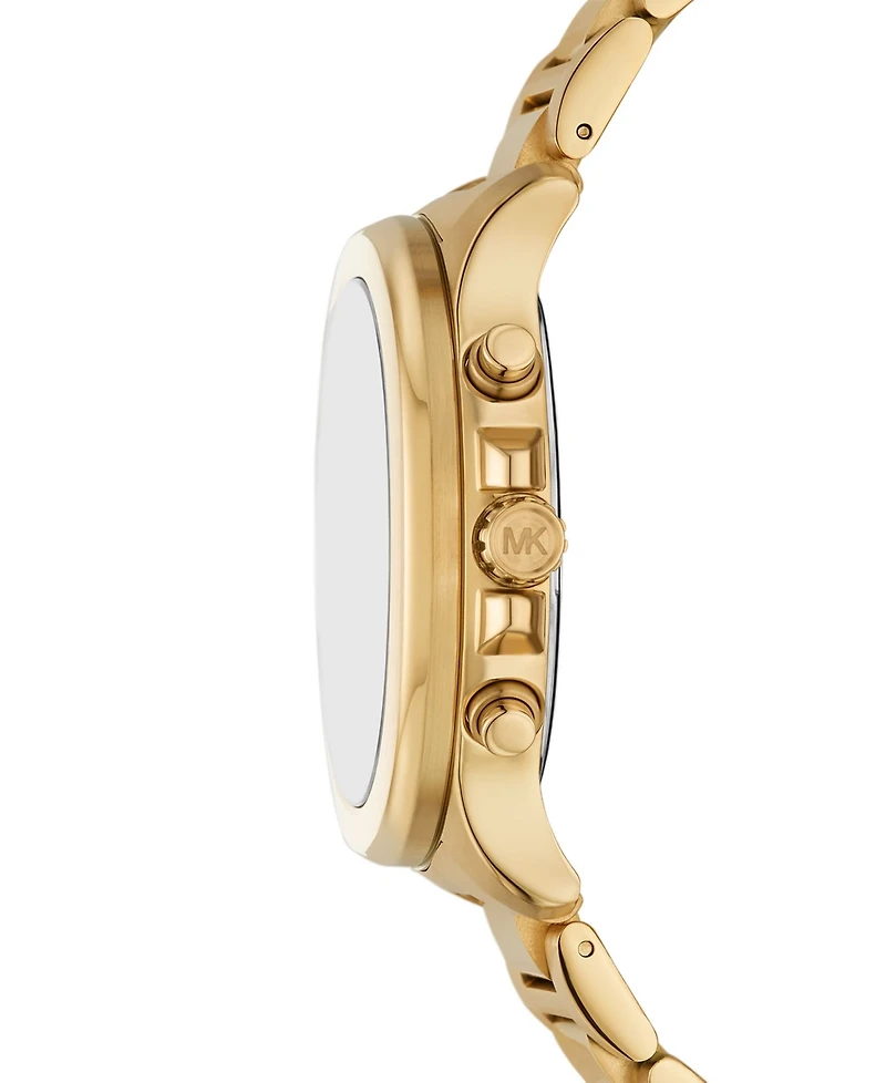 Michael Kors Men's Sage Chronograph Gold-Tone Stainless Steel Watch 42mm