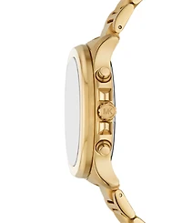 Michael Kors Men's Sage Chronograph Gold-Tone Stainless Steel Watch 42mm