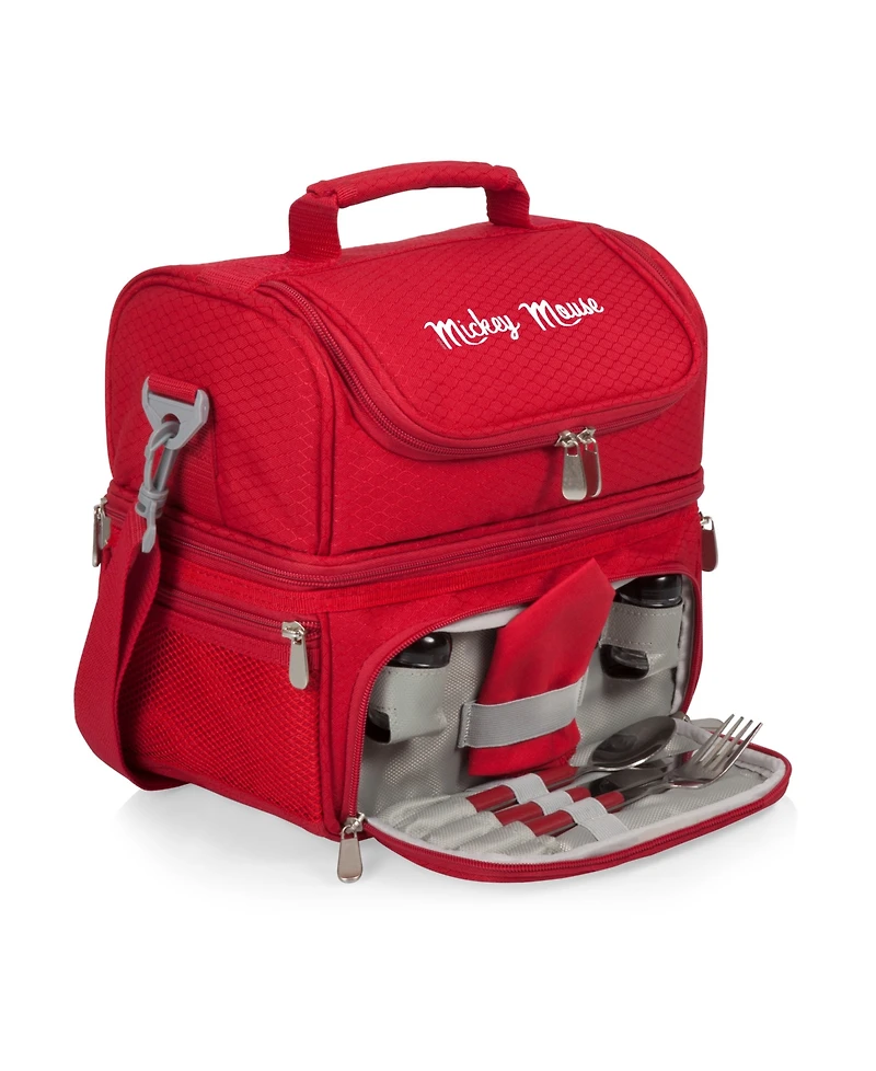 Oniva Disney Mickey Mouse 10 Liter Pranzo Lunch Bag Cooler with Utensils