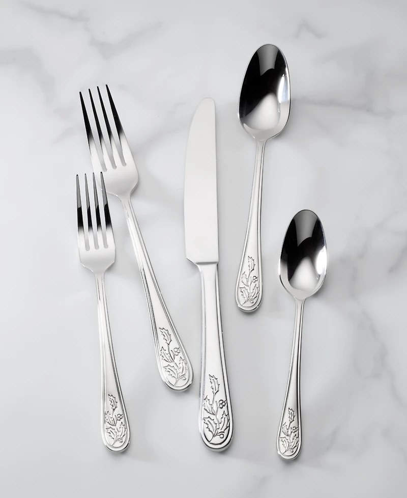 Lenox Holiday 65 Pc. Flatware Set, Service for 12
