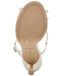 Dolce Vita Women's Lonny Pearl Peep-Toe Bow Dress Sandals