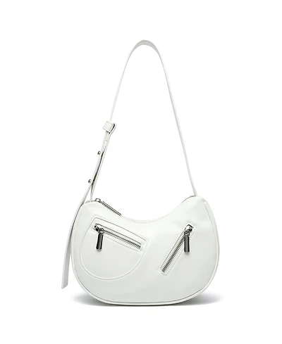 Like Dreams Dolce Crackled Shoulder Bag