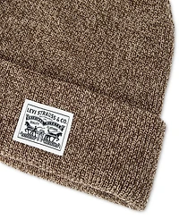 Levi's Men's Ribbed Logo Beanie
