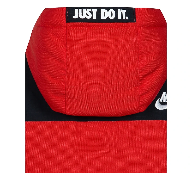 Nike Little Boys Outdoor Woven Hooded Colorblocked Jacket