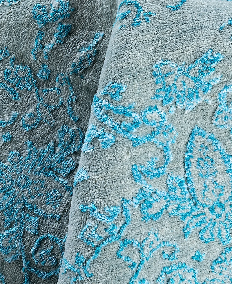 Adorn Hand Woven Rugs Indian Ooak M6973 8'1''x9'10'' Area Rug